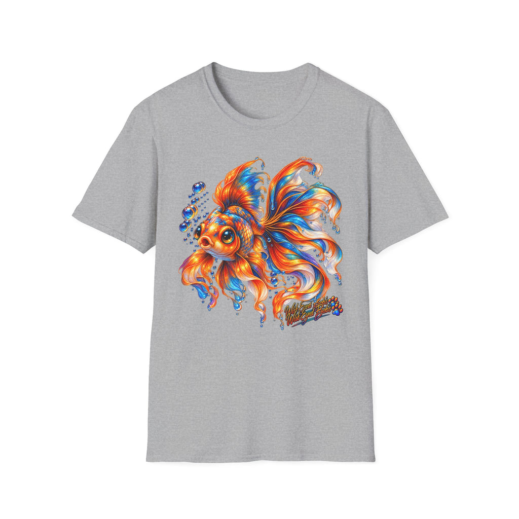 Colorful Goldfish T-Shirt — Vibrant Fish Art Tee