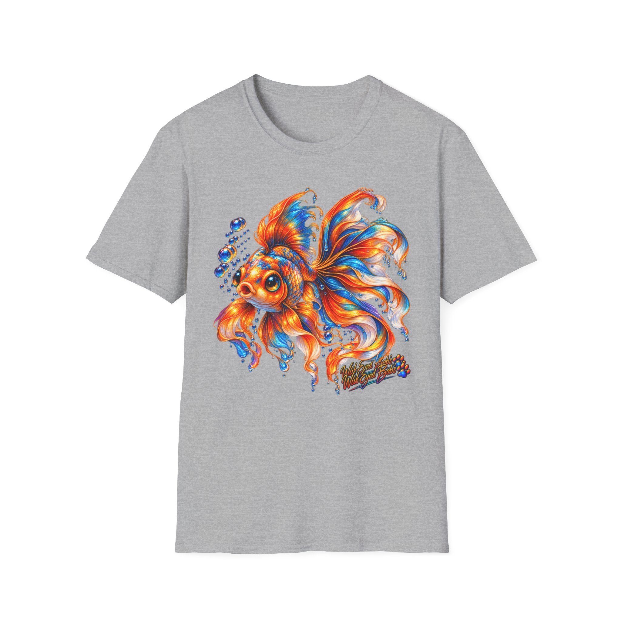 Colorful Goldfish T-Shirt — Vibrant Fish Art Tee