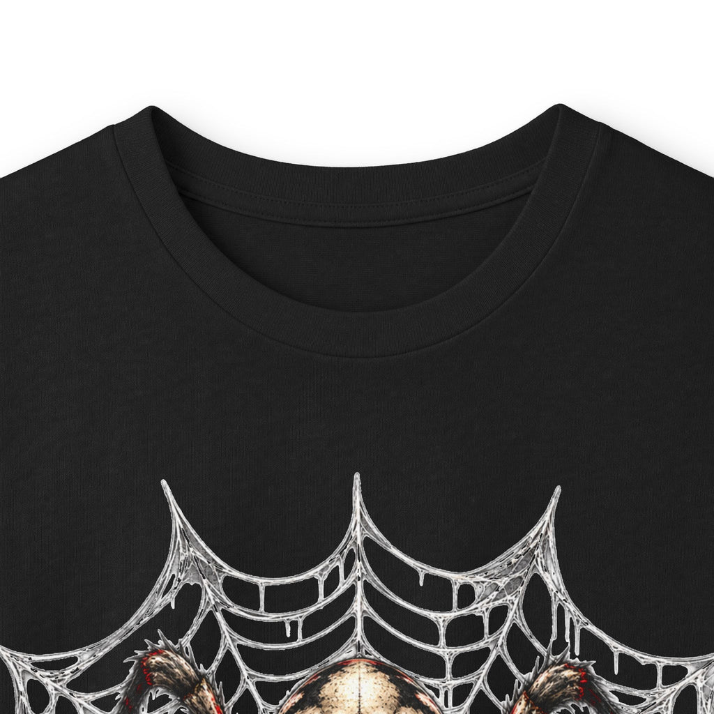 Spider Skull Web Long Sleeve Tee