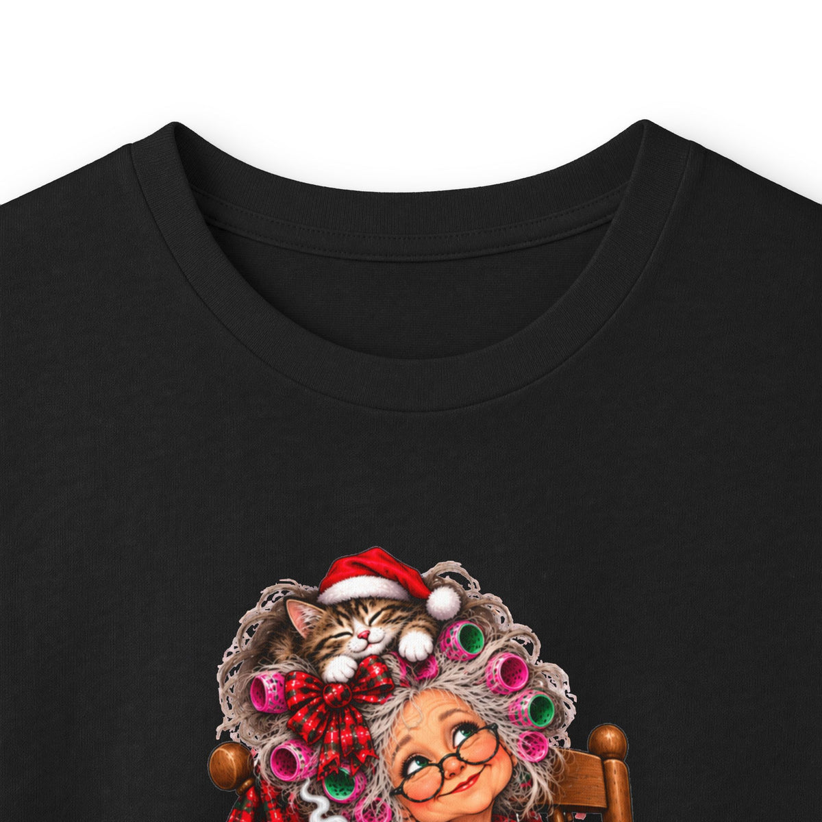Christmas Cat Lady - cozy Holiday Cats and Coffee