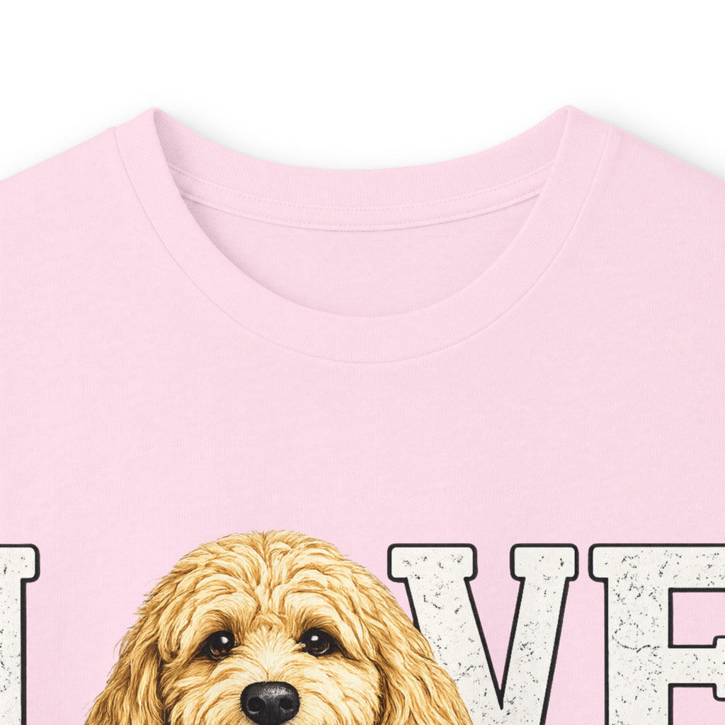 Golden Doodle 'LOVE' Long Sleeve Tee – Dog Mom/Dad Pet Lover Shirt