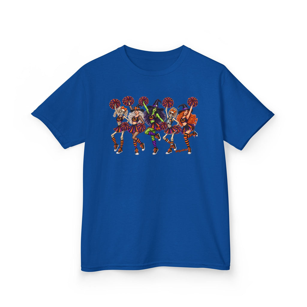 Kids Cheerleader Squad T‑Shirt — Colorful  Dancers Graphic Tee