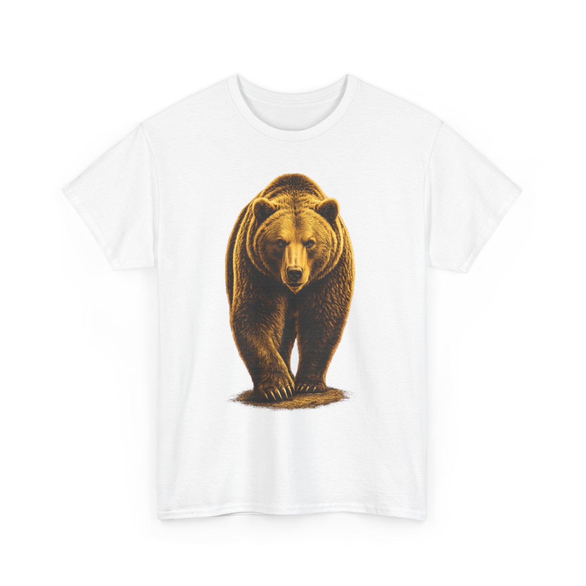Bear Graphic Tee — Wilderness Grizzly Shirt for Outdoor Lovers