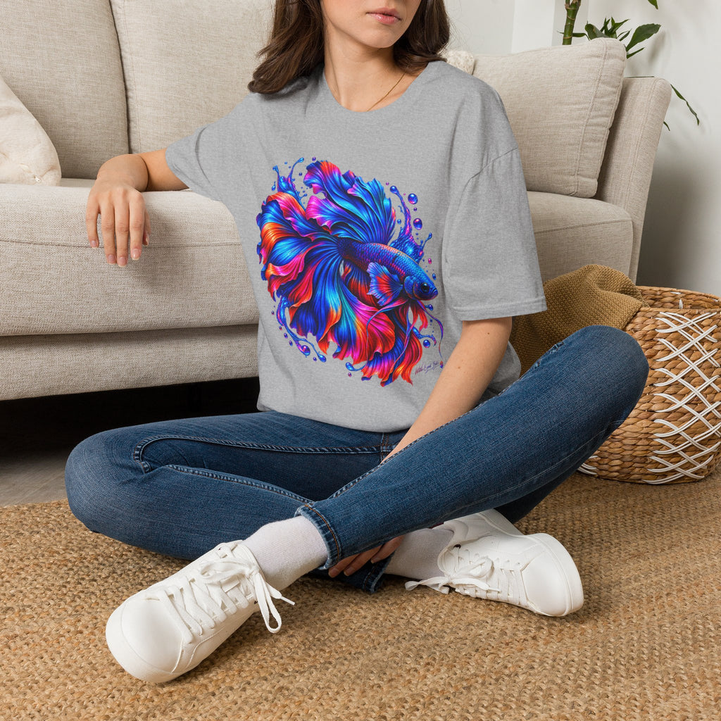 Betta Fish Color Splash T-Shirt