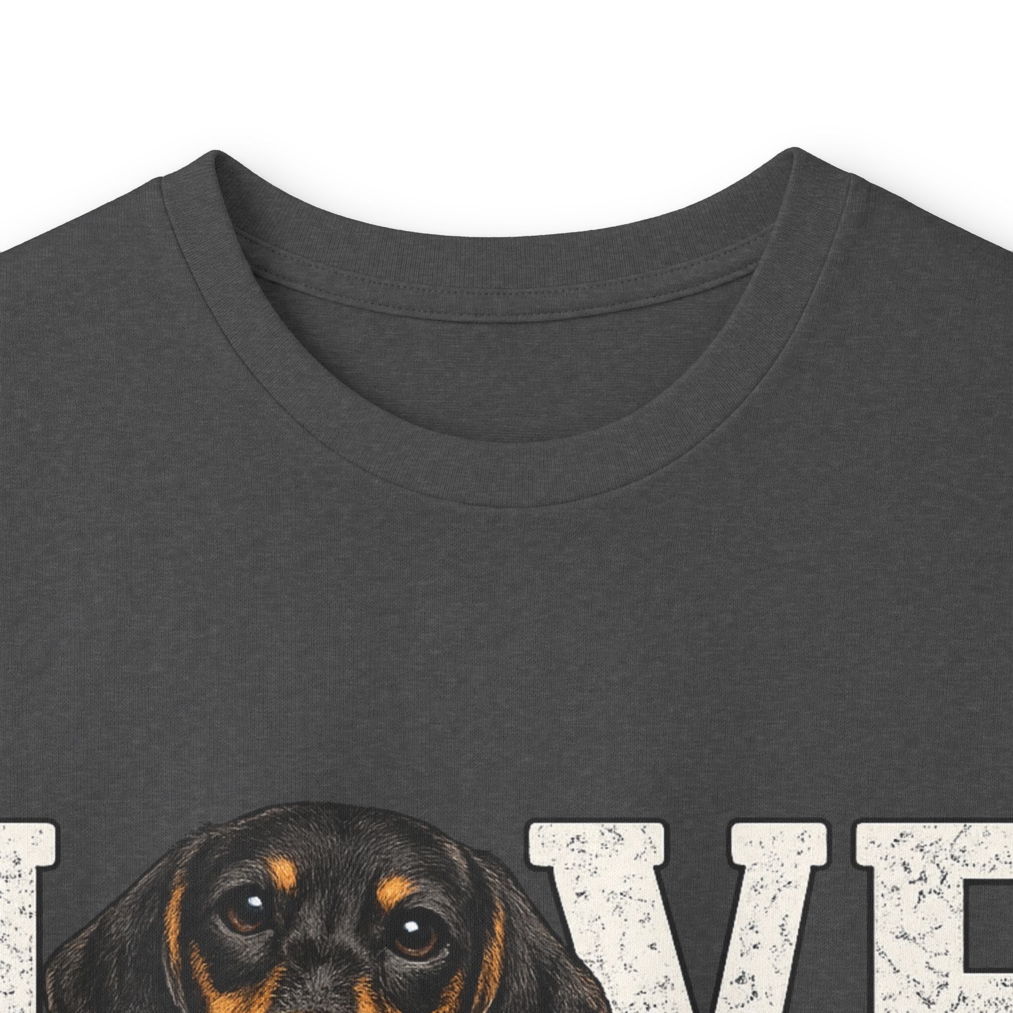 Love Dachshund Long Sleeve Tee - Cute Dog Lover Shirt