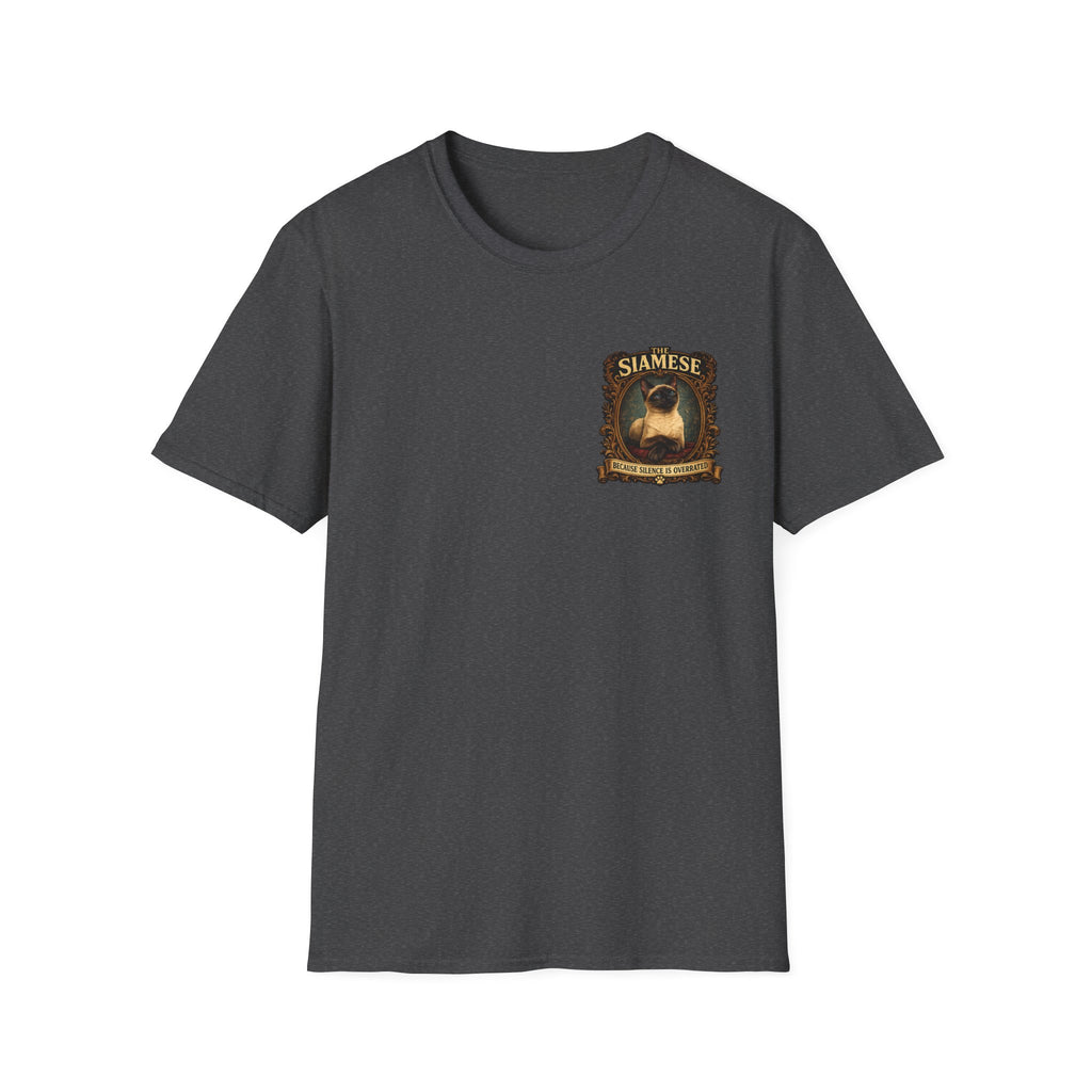 Siamese Cat Vintage Portrait T-Shirt