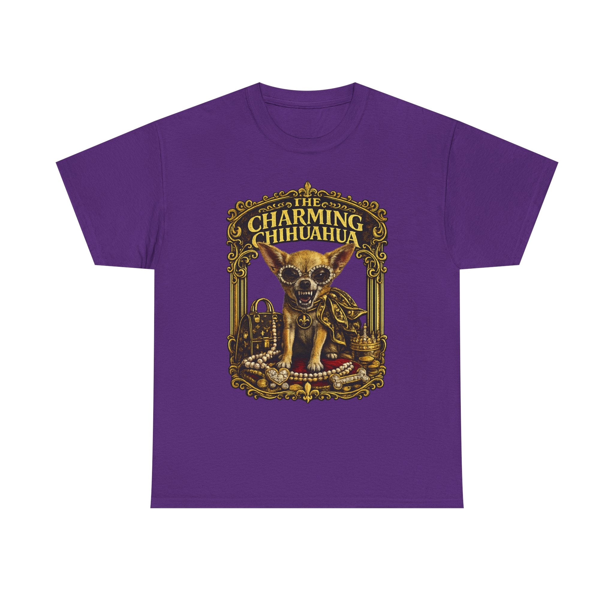 Chihuahua Tee-The Charming Chihuahua T-Shirt — Vintage Pet Portrait Tee
