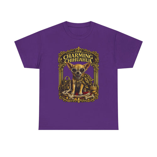 Chihuahua Tee-The Charming Chihuahua T-Shirt — Vintage Pet Portrait Tee