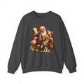 Santa with Farm Animals Sweatshirt — Vintage Christmas Crewneck