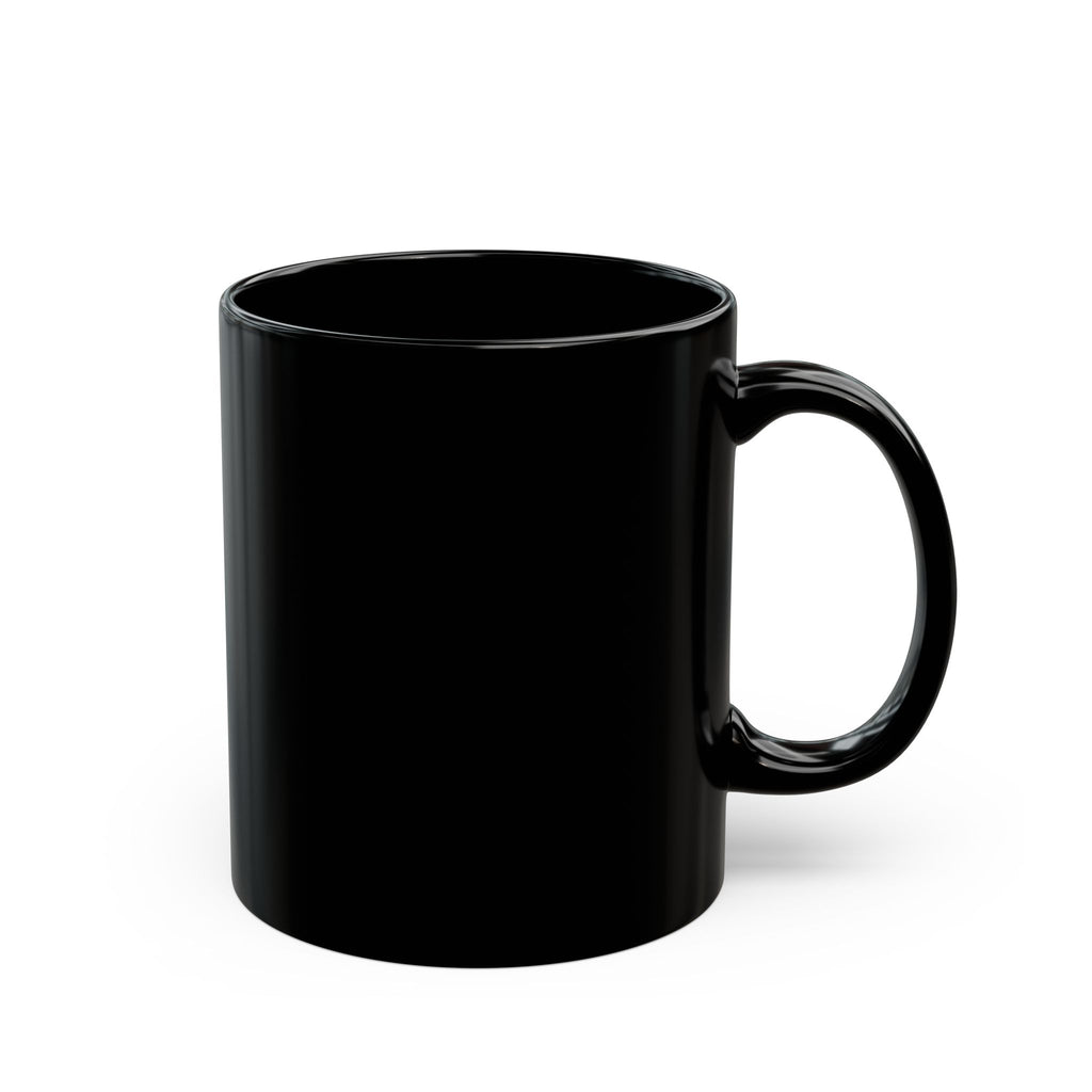 French Bulldog Crest Black Mug (11oz/15oz) – Vintage Dog Lover Coffee Cup