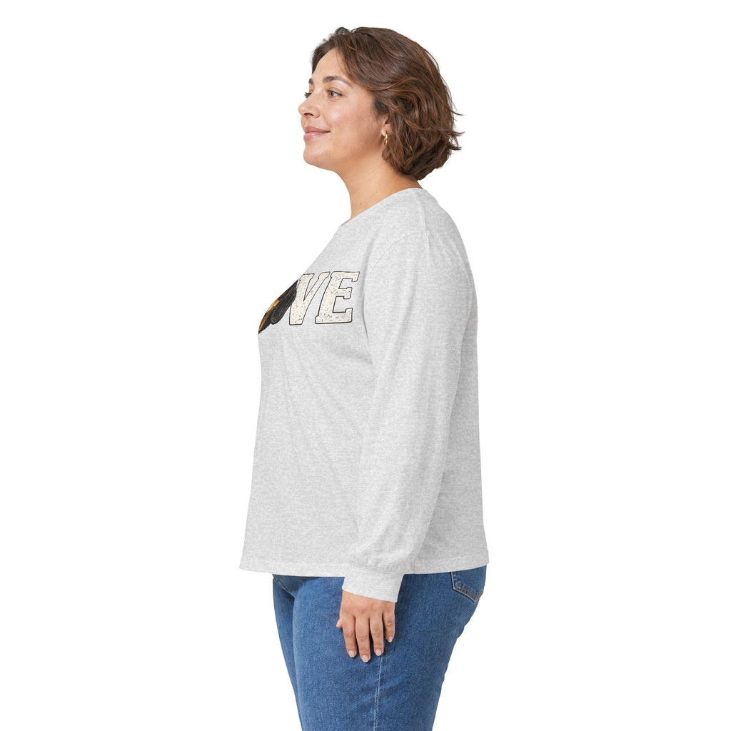 Love Dachshund Long Sleeve Tee - Cute Dog Lover Shirt