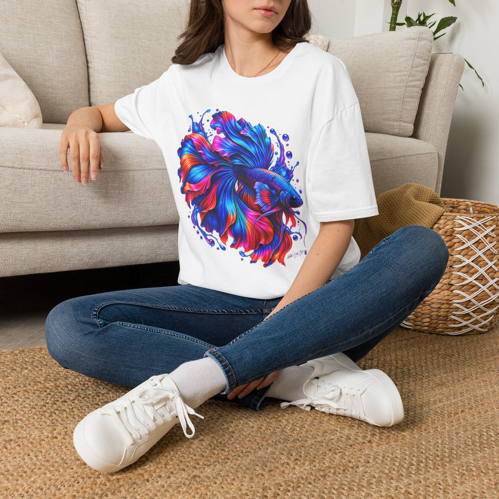 Betta Fish Color Splash T-Shirt