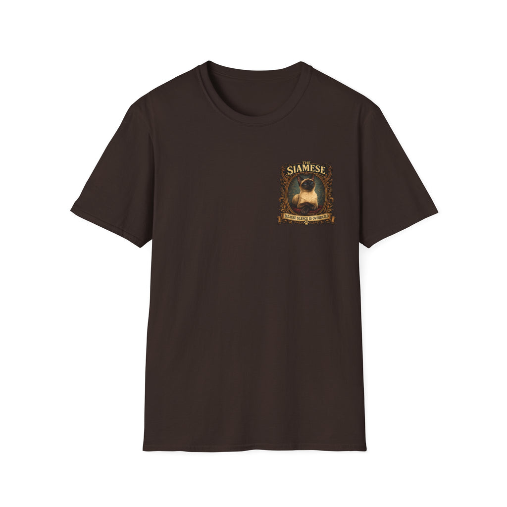 Siamese Cat Vintage Portrait T-Shirt