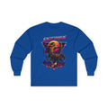 Retro Synthwave Centaur Long Sleeve Zodiac Tee