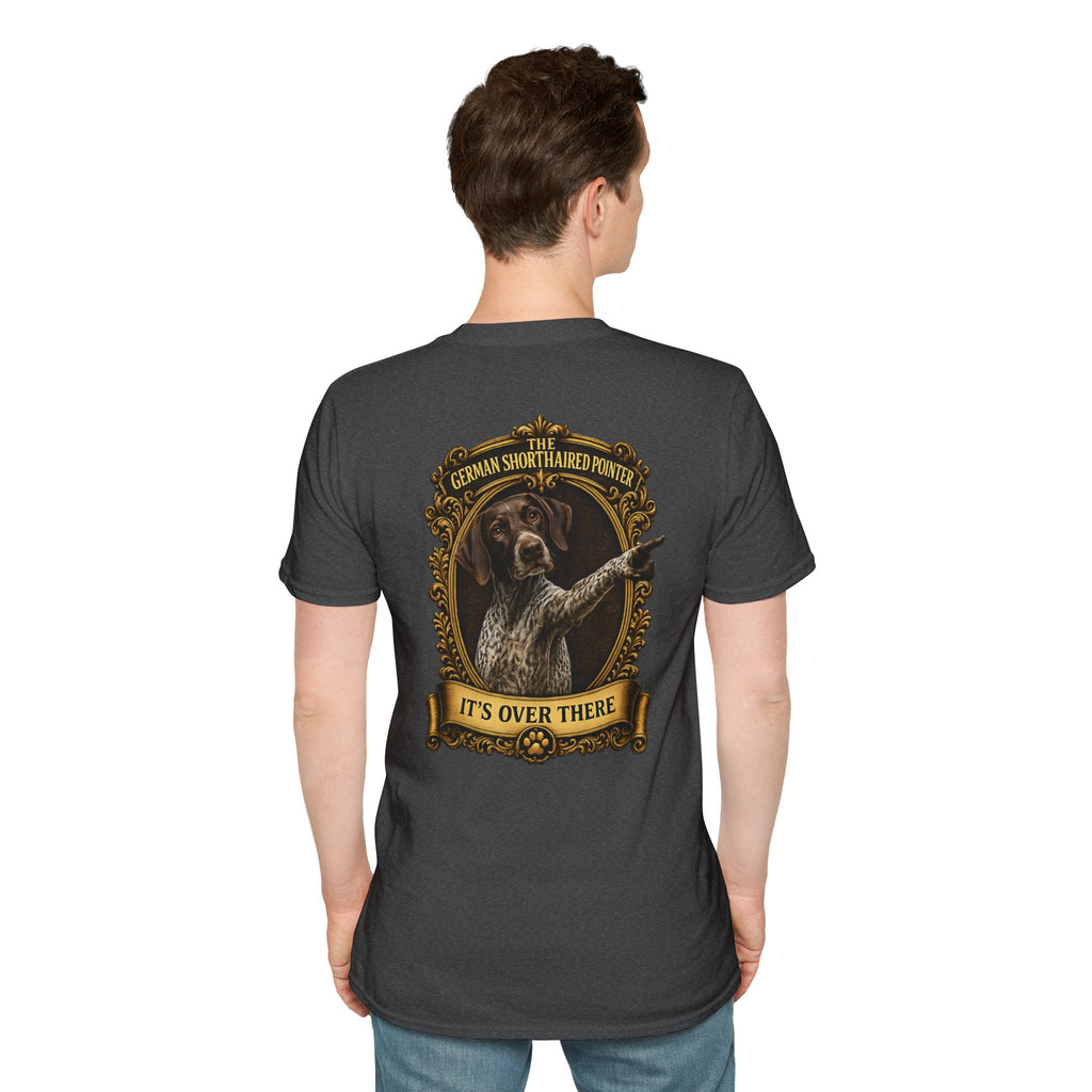 German Shorthaired Pointer T-Shirt – 'It's Over There' Dog Lover Tee