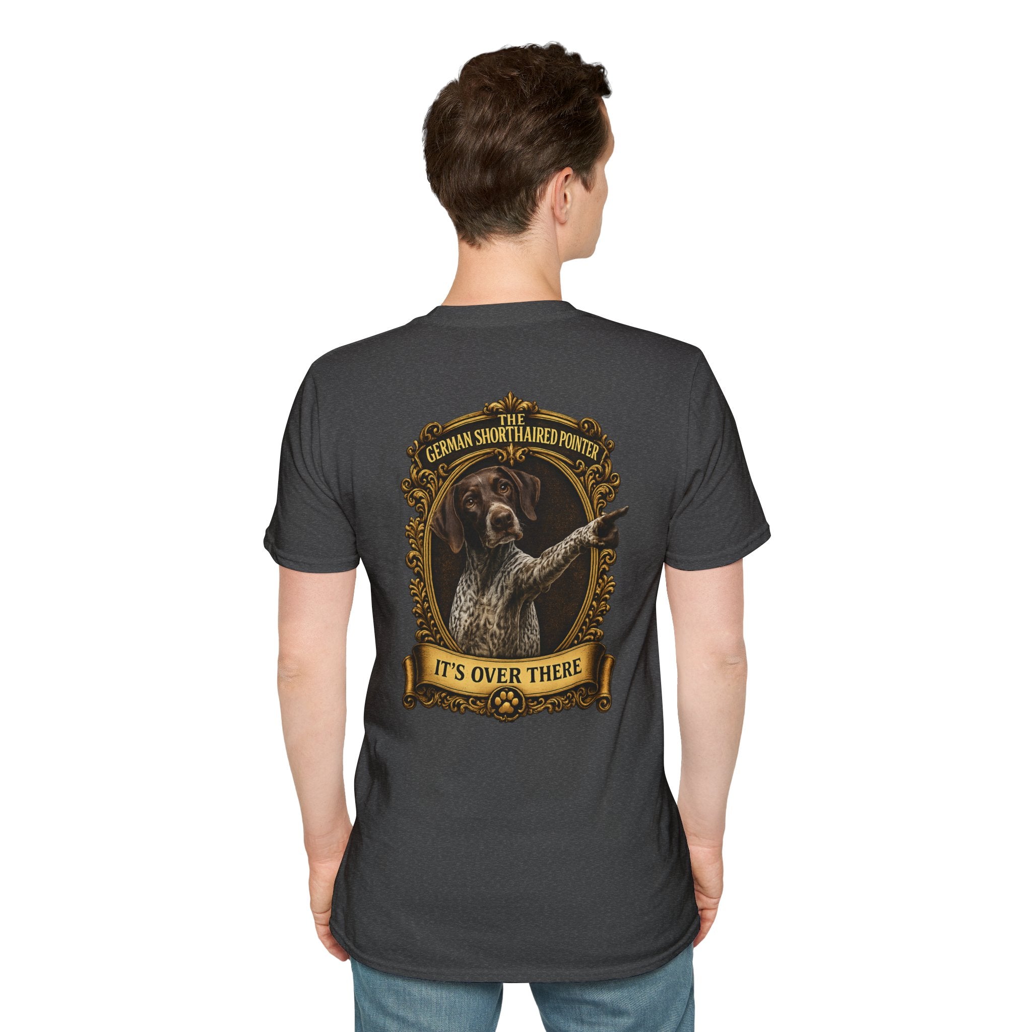 German Shorthaired Pointer T-Shirt – 'It's Over There' Dog Lover Tee