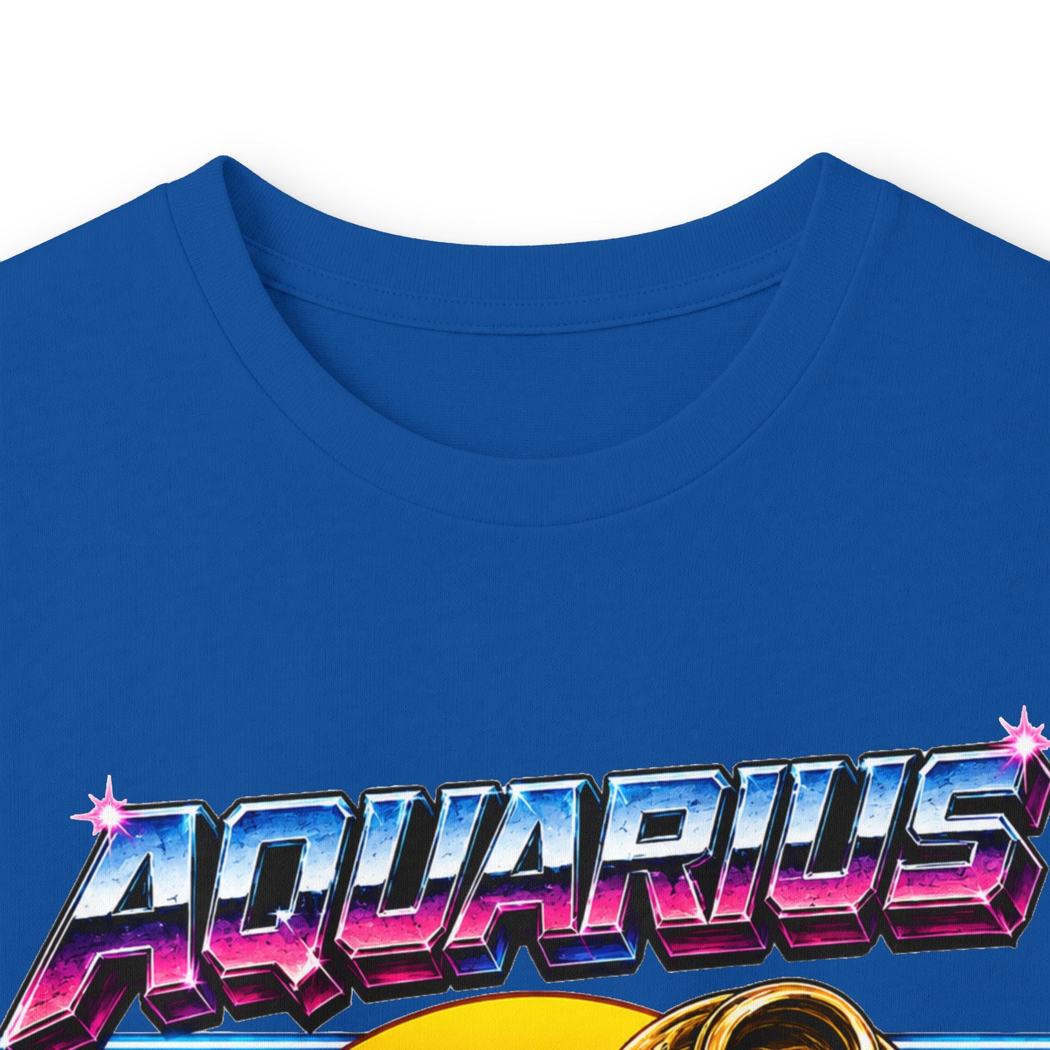 Aquarius Retro Wave Long Sleeve Tee