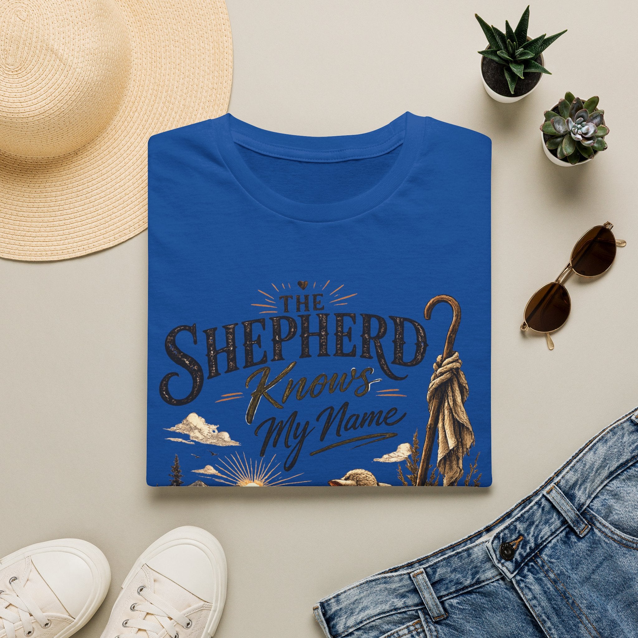 Shepherd Knows My Name T‑Shirt