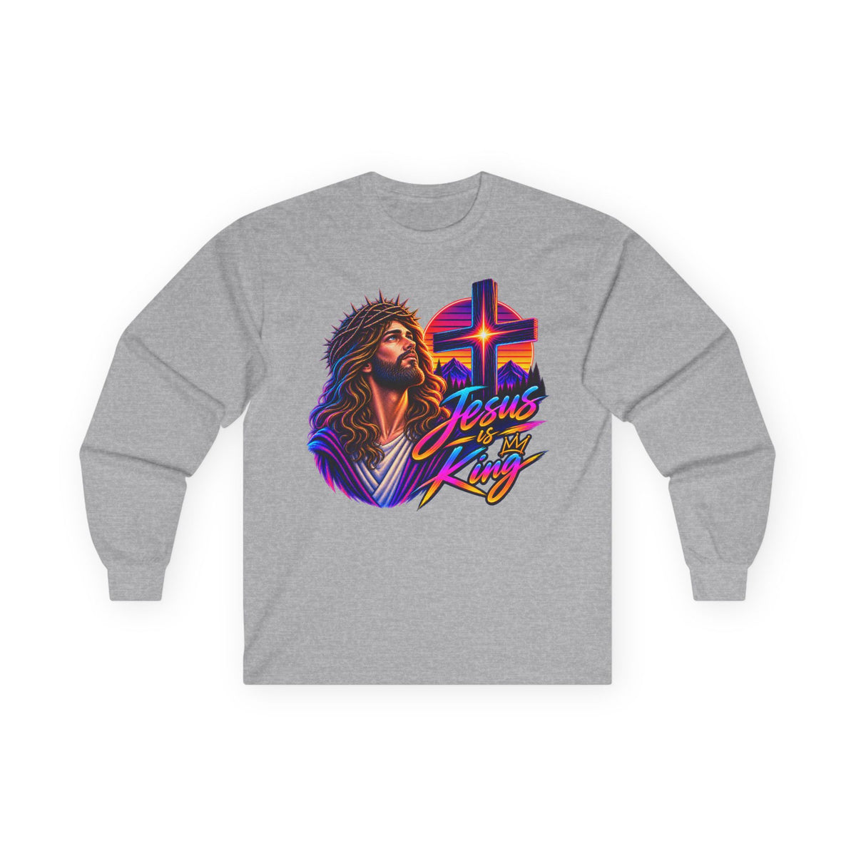 Jesus Is King Long Sleeve Tee