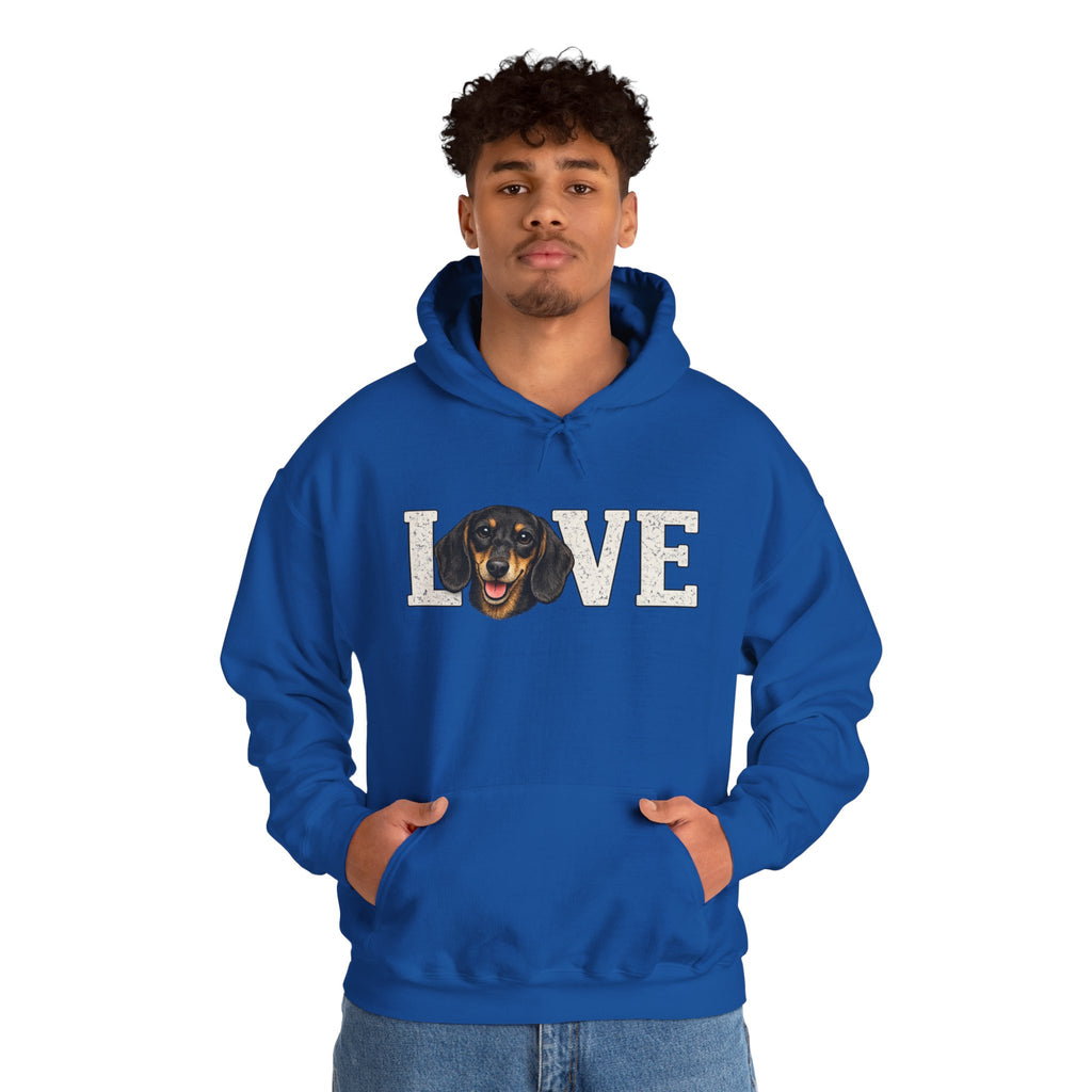 Dachshund Love Hoodie - Funny Dog Lover Pullover