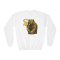 Diane J. design  Crewneck Sweatshirt — Vintage Bear Graphic with SV Lettering