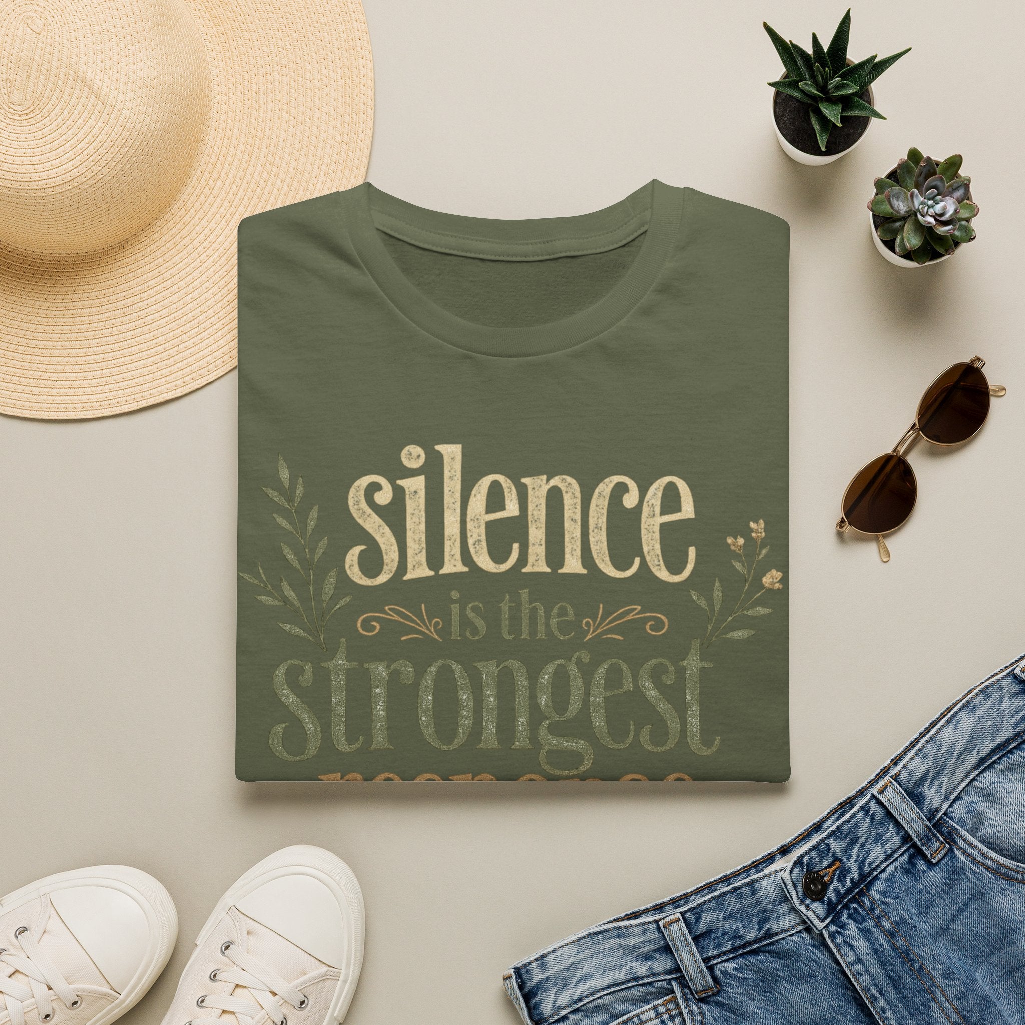 Silence Is the Strongest Response T-Shirt