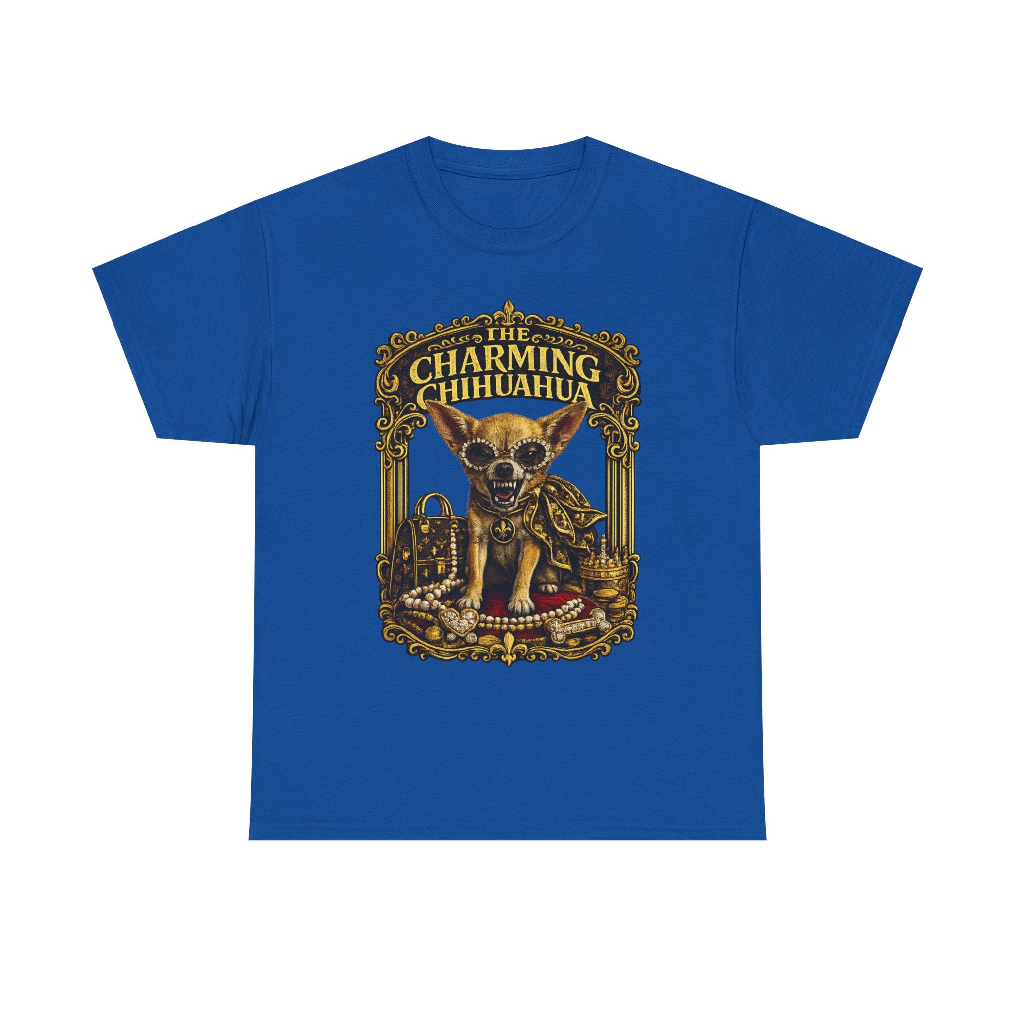 Chihuahua Tee-The Charming Chihuahua T-Shirt — Vintage Pet Portrait Tee