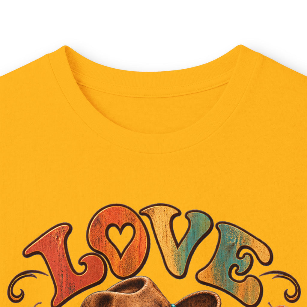 Love & Peace Retro Sunflower Long Sleeve Tee