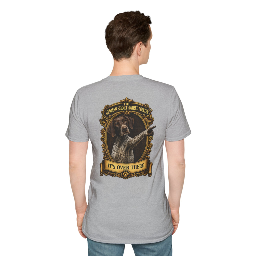 German Shorthaired Pointer T-Shirt – 'It's Over There' Dog Lover Tee