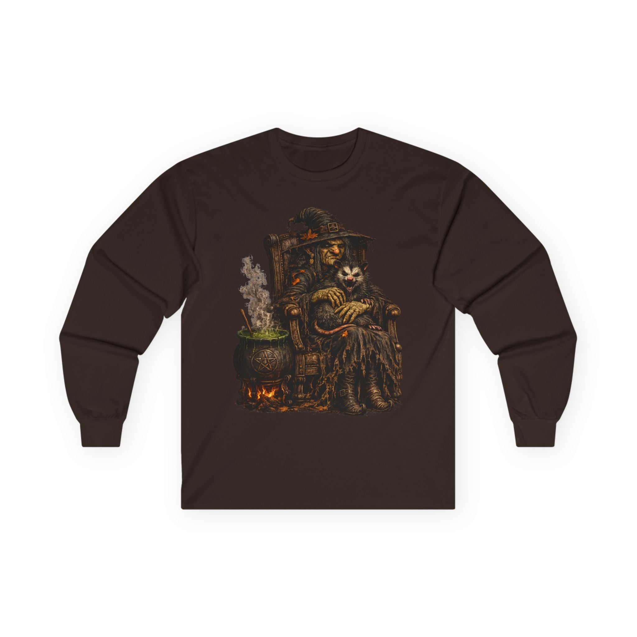 Witch's Brew Halloween Long Sleeve Tee