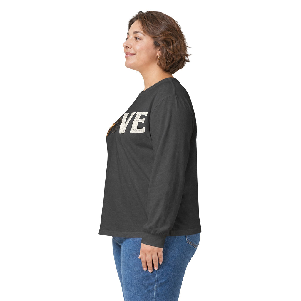 Love Dachshund Long Sleeve Tee - Cute Dog Lover Shirt