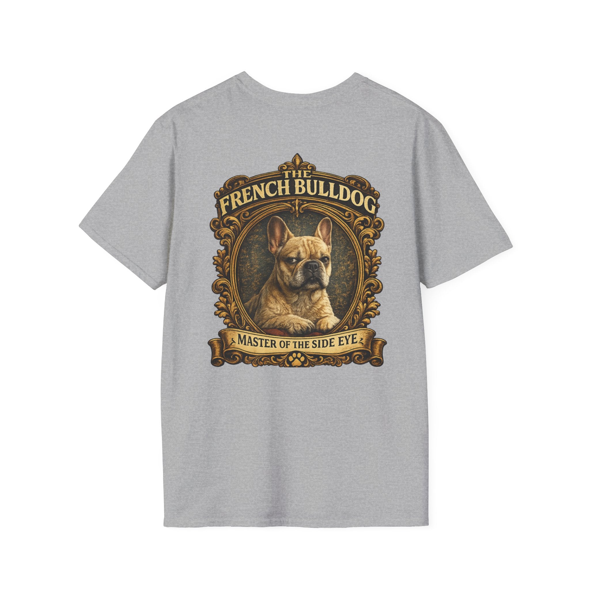 French Bulldog T-Shirt — "The French Bulldog: Master of the Side Eye" Vintage Dog Tee