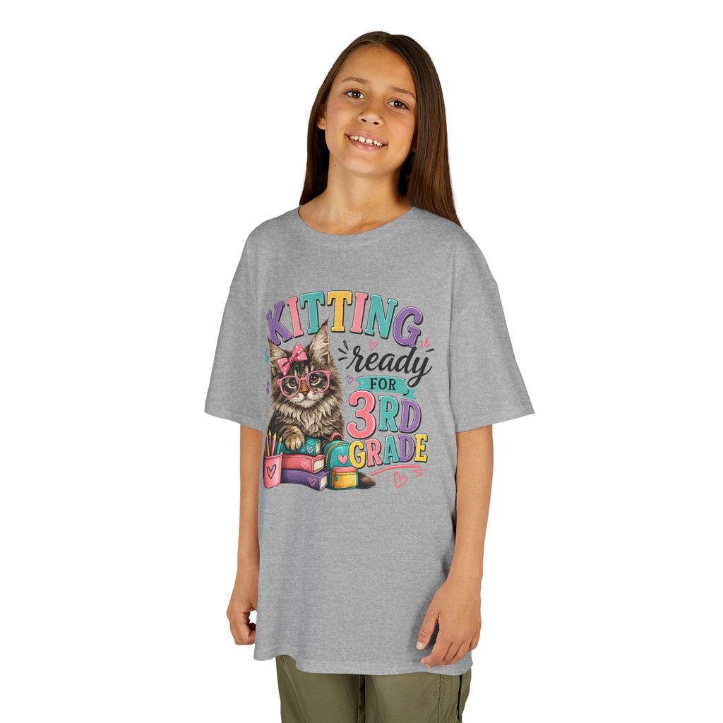 DIANE– “Kitting Ready for 3rd Grade” Cute Cat Back‑to‑School Tee