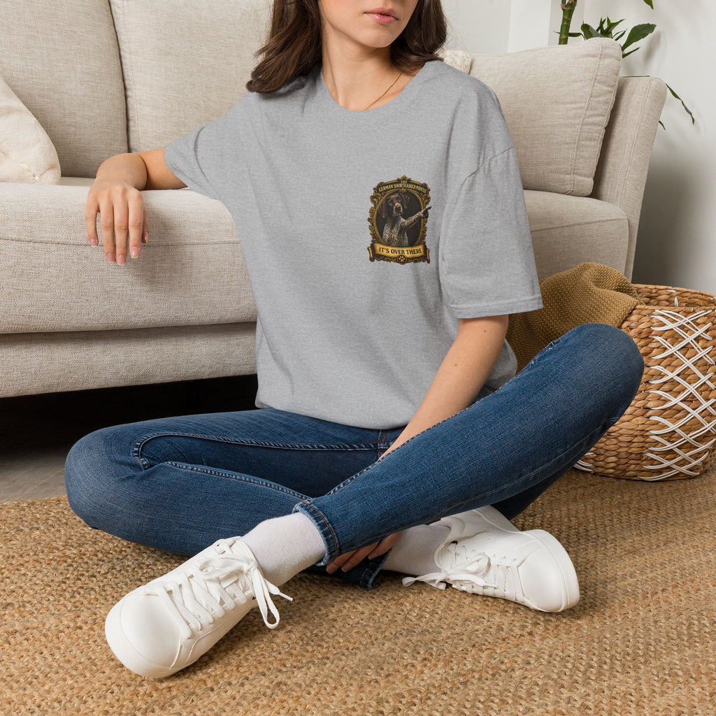 German Shorthaired Pointer T-Shirt – 'It's Over There' Dog Lover Tee
