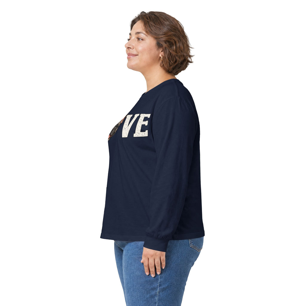 French Bulldog Love Long Sleeve Tee