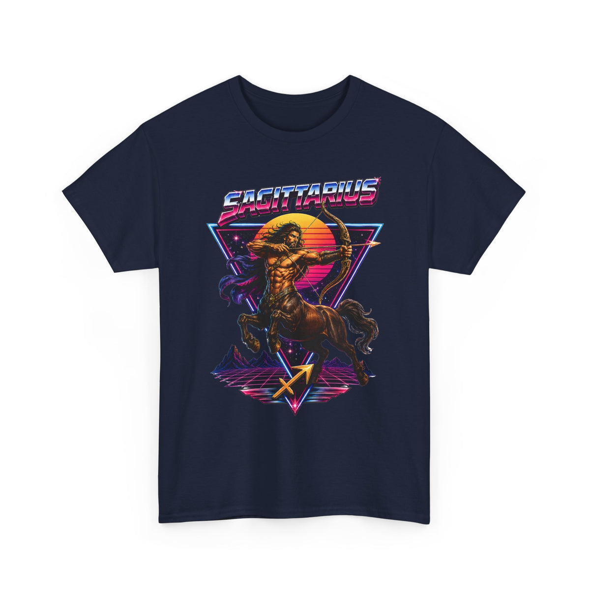 Sagittarius Retro Centaur Astrology Tee