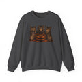 Halloween Cat Pumpkin Crewneck Sweatshirt