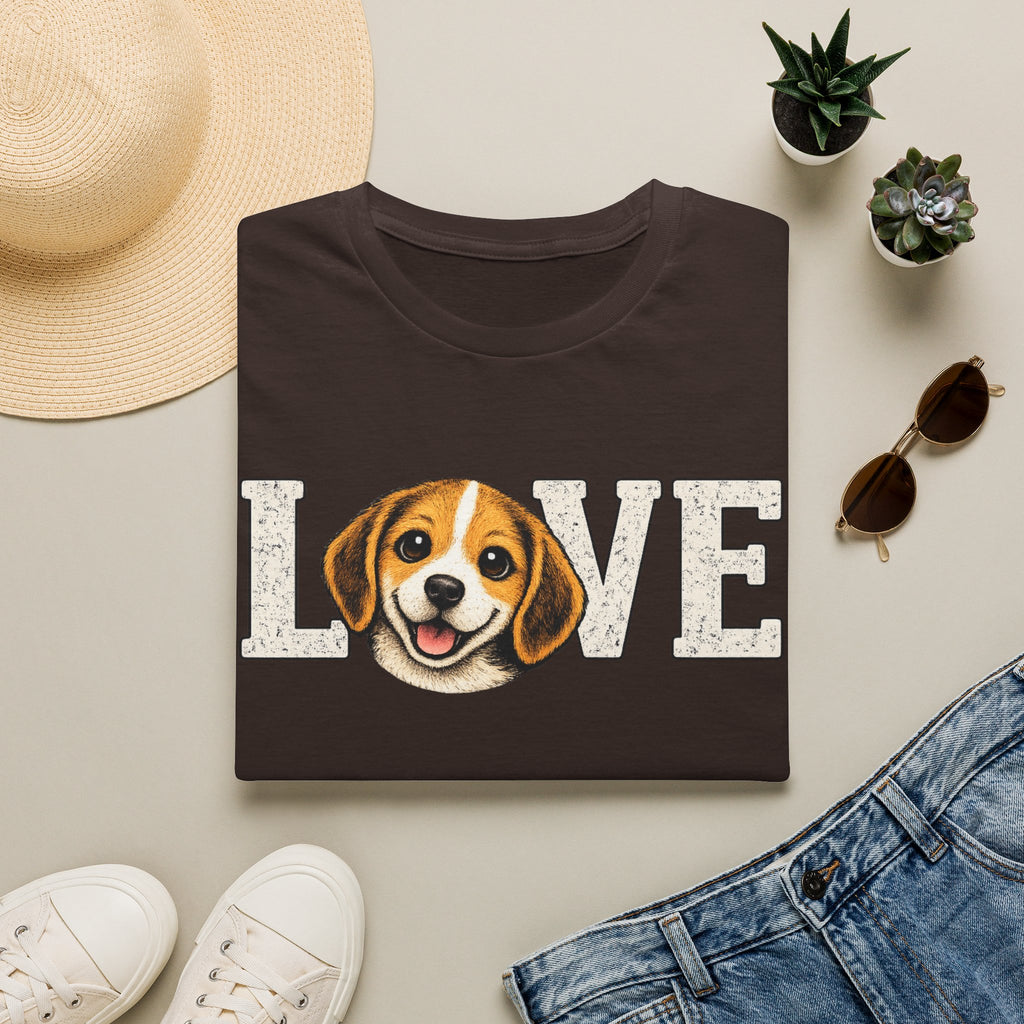 Love Beagle T-Shirt — Cute Dog Lover Tee