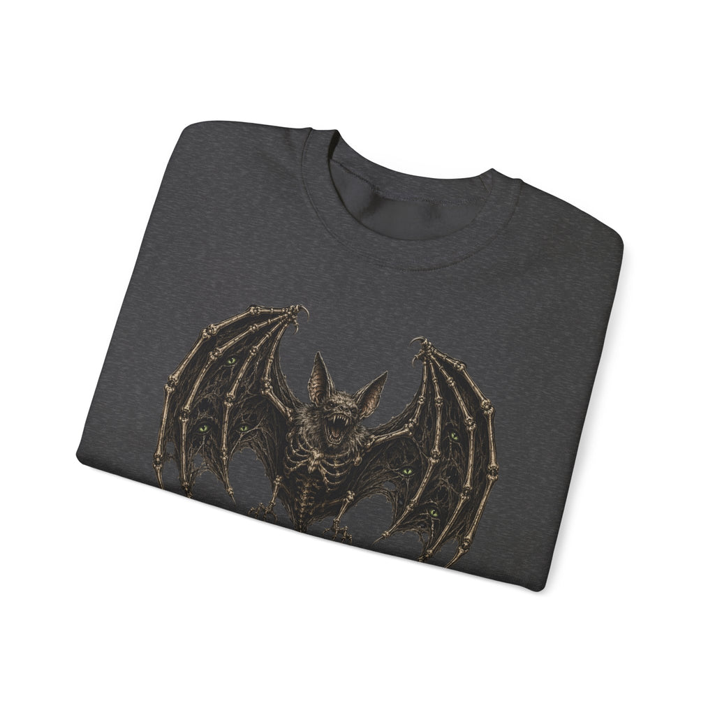 Gothic Bat Crewneck Sweatshirt
