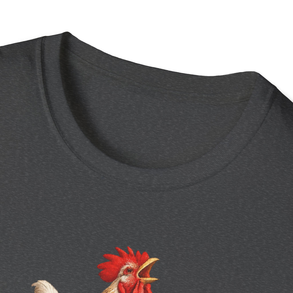 Rooster Morning Mercy T-Shirt – "His mercies are new every morning" Christian Tee