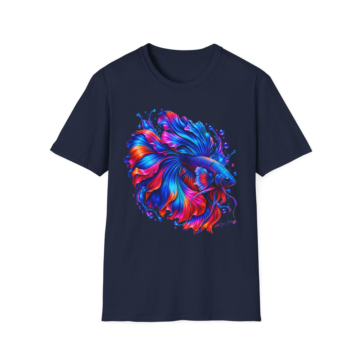 Betta Fish Color Splash T-Shirt