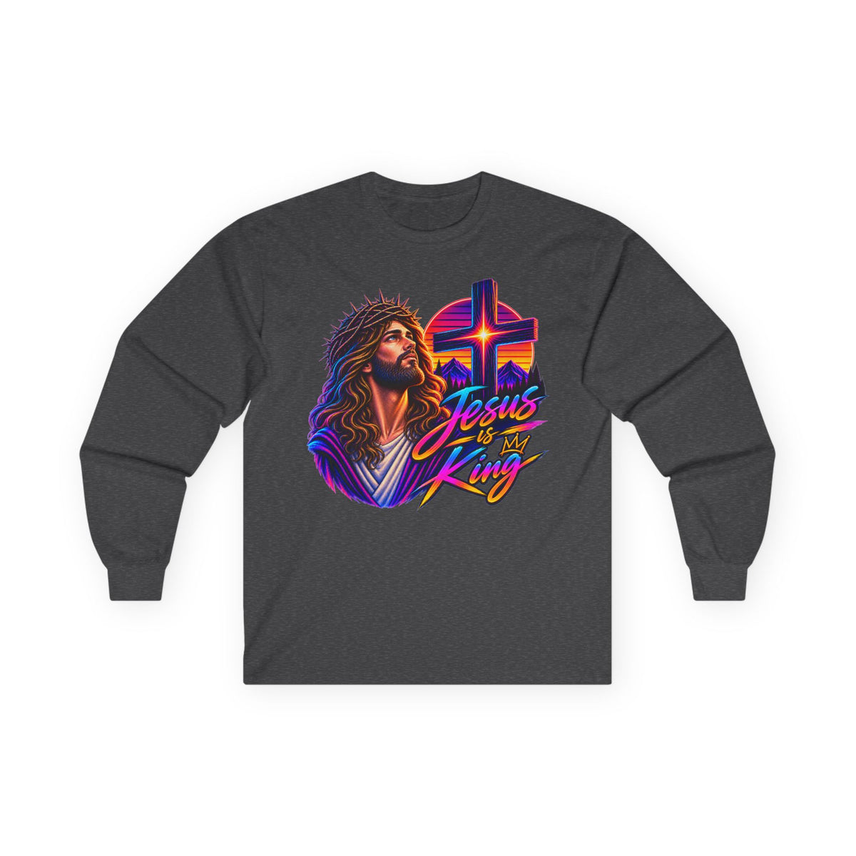 Jesus Is King Long Sleeve Tee