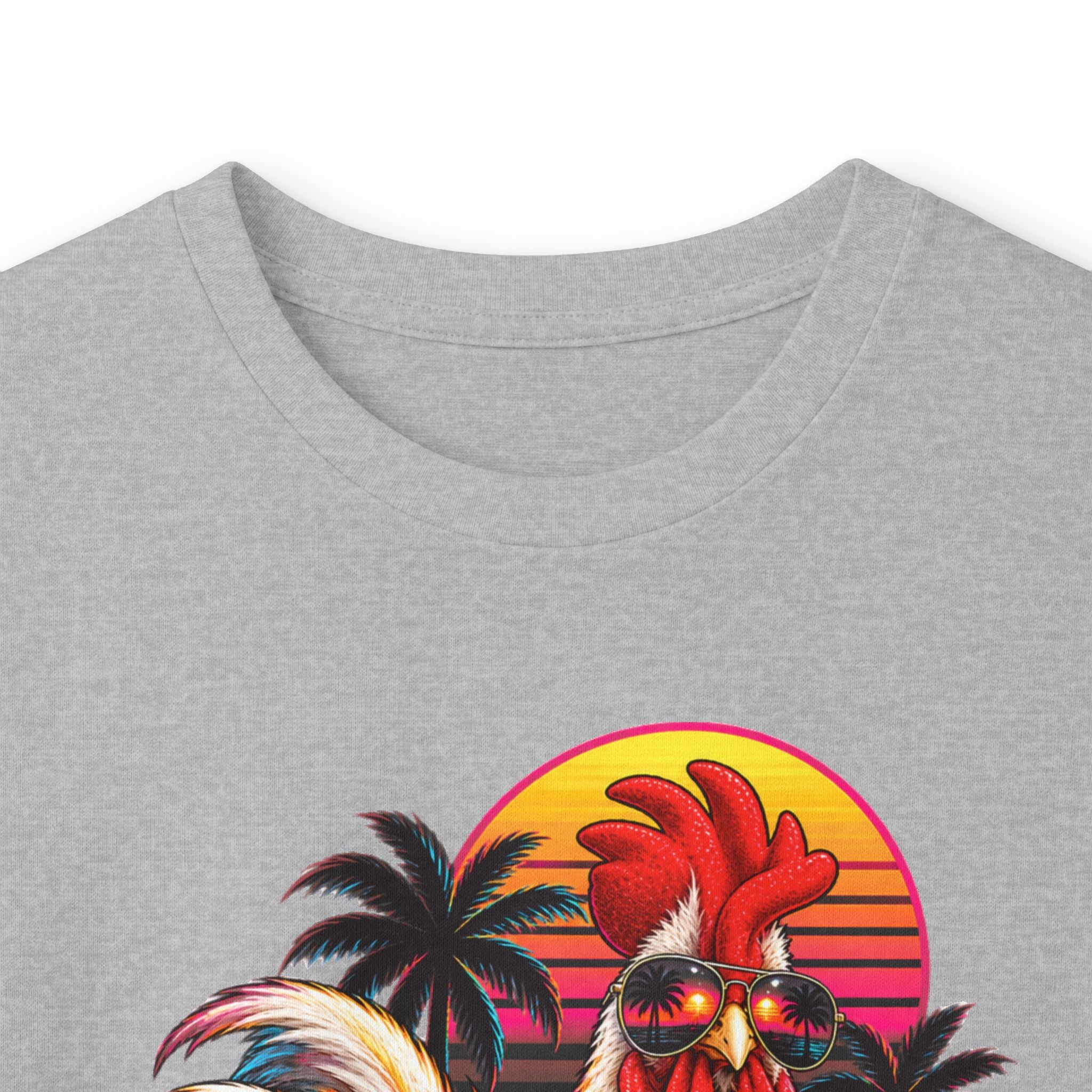 Rooster Sunset Long Sleeve Tee