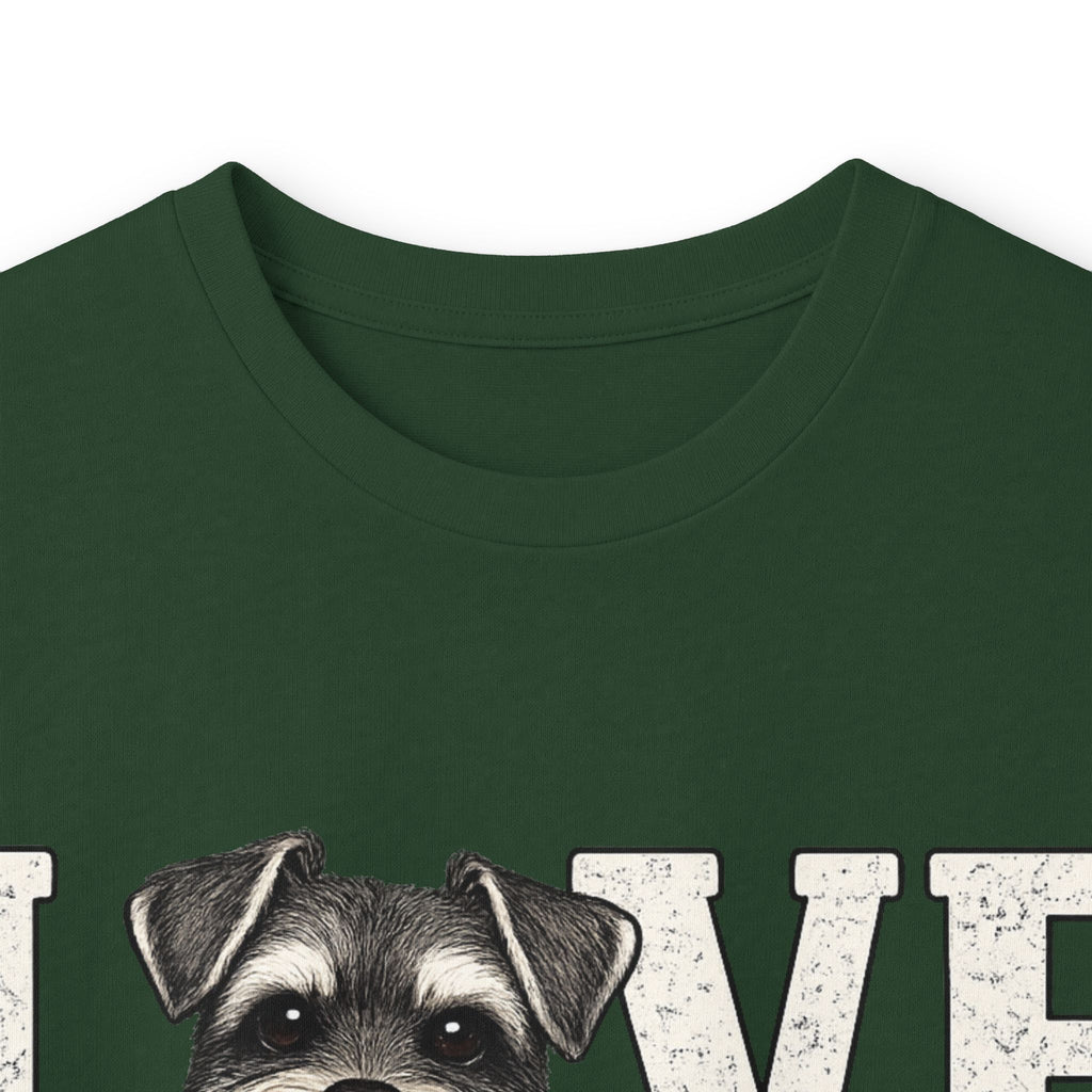 Schnauzer 'LOVE' Long Sleeve Tee – Dog Lover Shirt