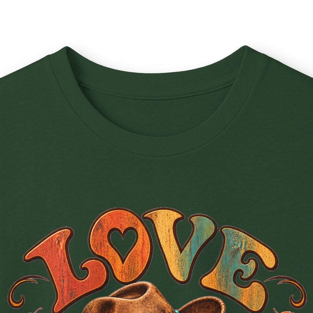 Love & Peace Retro Sunflower Long Sleeve Tee