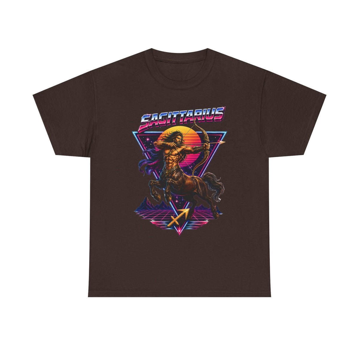 Sagittarius Retro Centaur Astrology Tee