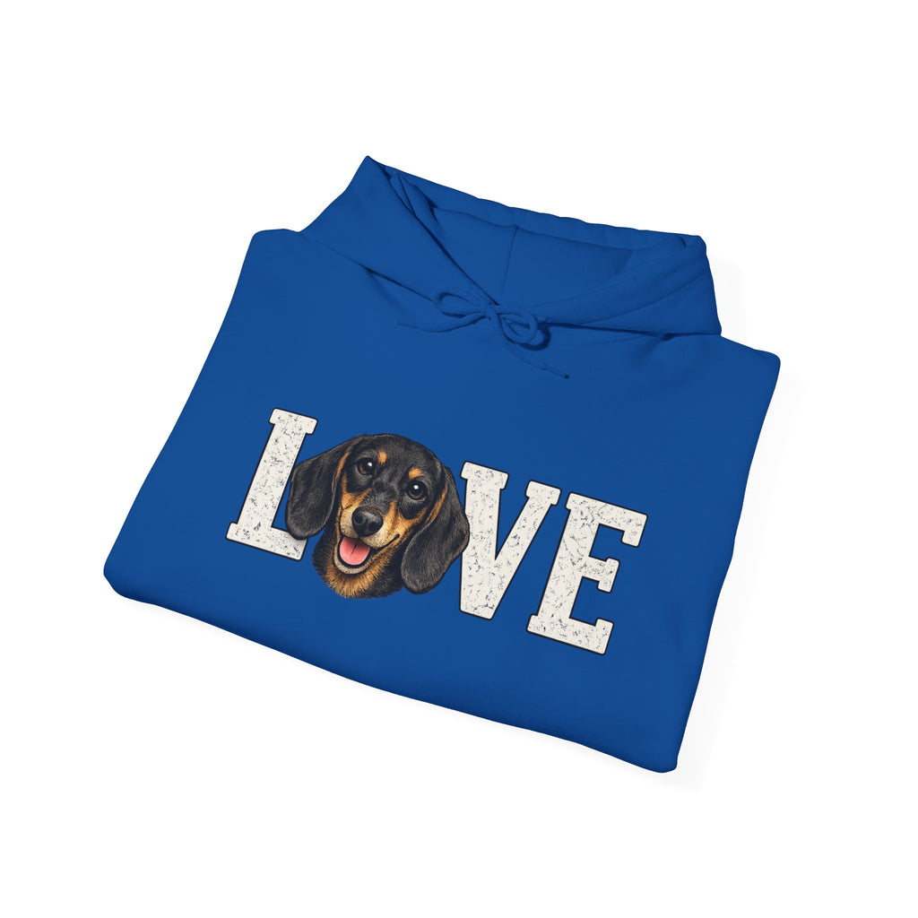 Dachshund Love Hoodie - Funny Dog Lover Pullover