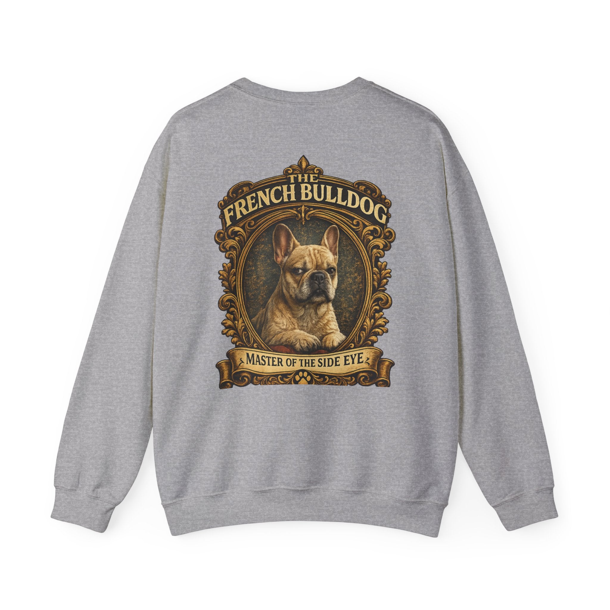 French Bulldog Sweatshirt — "Master of the Side Eye" Vintage-Style Crewneck