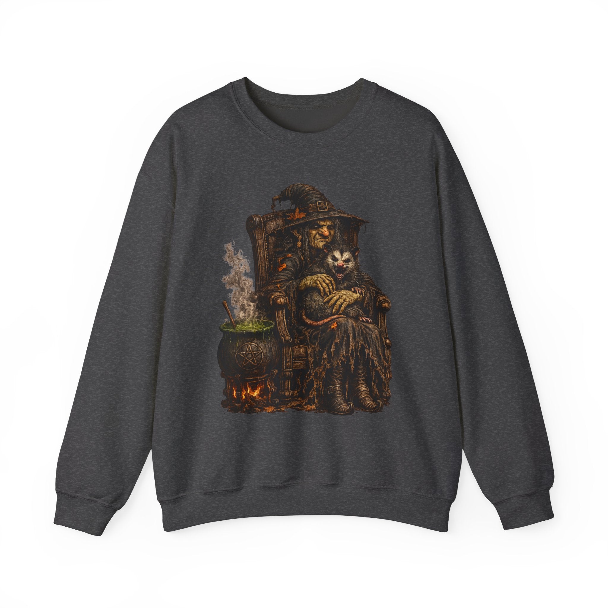 Witch & Possum Cauldron Sweatshirt