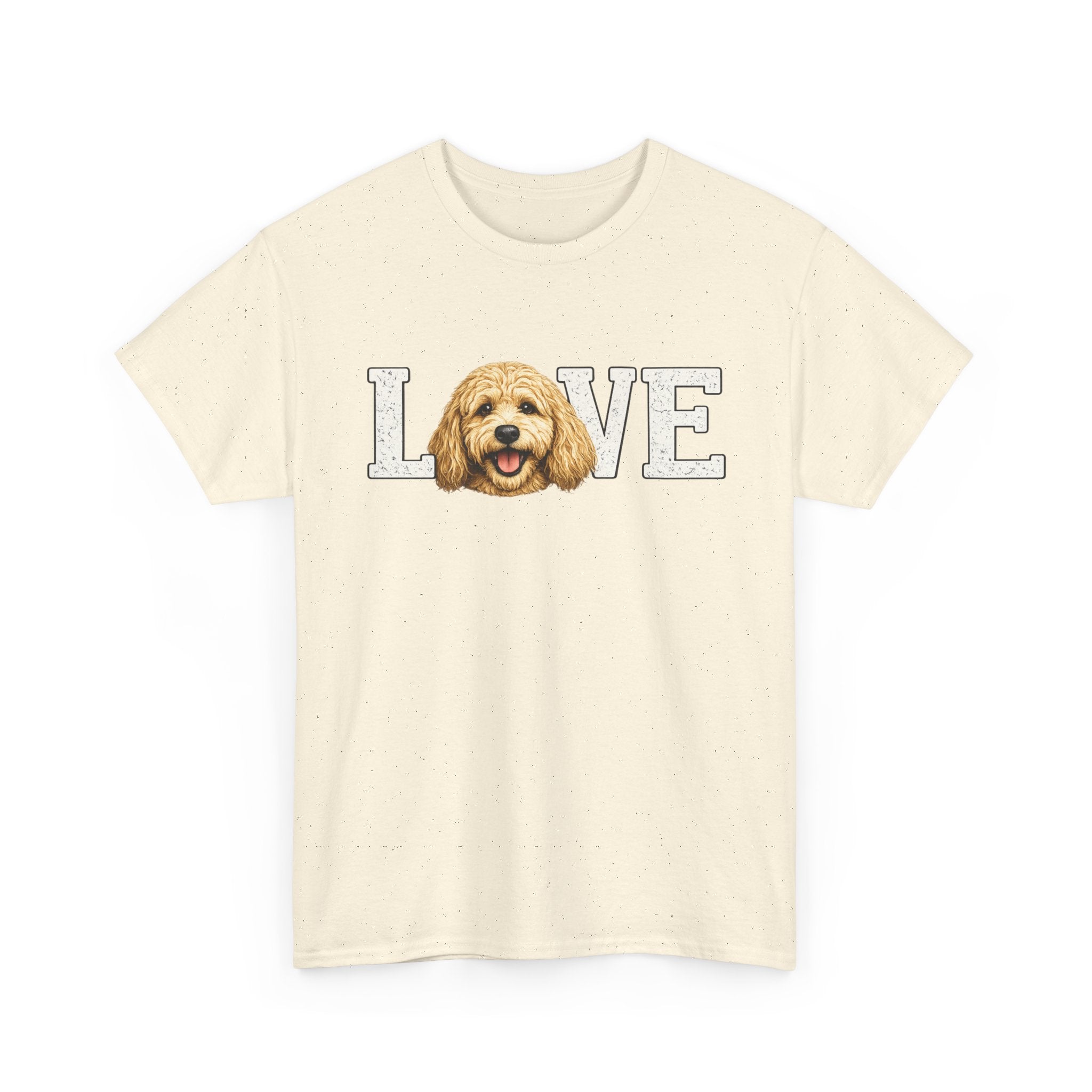 Love Goldendoodle T-Shirt — Golden Doodle Face Graphic Tee